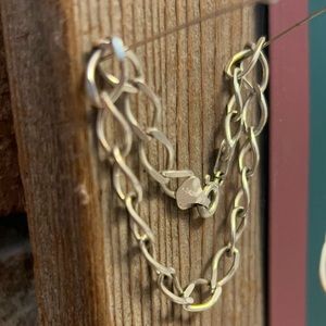 925 Sterling Silver, 8” Chain Bracelet. FREE SHIPPING